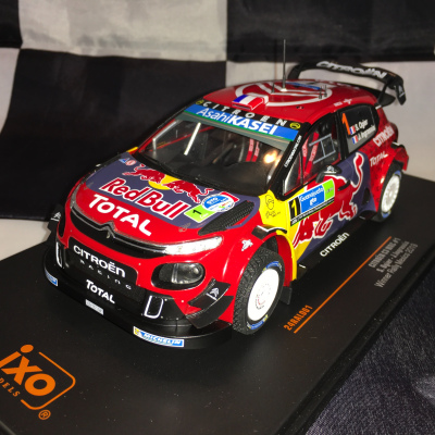 Sébastien Ogier 1:24 Citroen C3 WRC #1 Winner Rallye Mexico 2019 