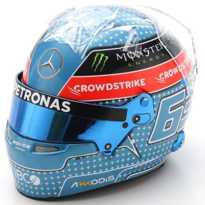 George Russell 1:5 Helmet Mercedes AMG Japan GP 2022