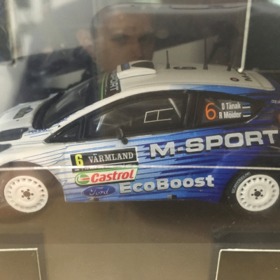 Ott Tanak 1:43 Ford Fiesta WRC Sweden 2015