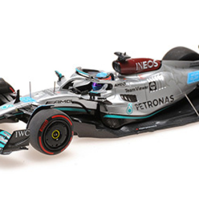 George Russell 1:43 Mercedes-AMG Petronas Formula One Team F1 W13 E Performance Winner Brazilian GP 2022