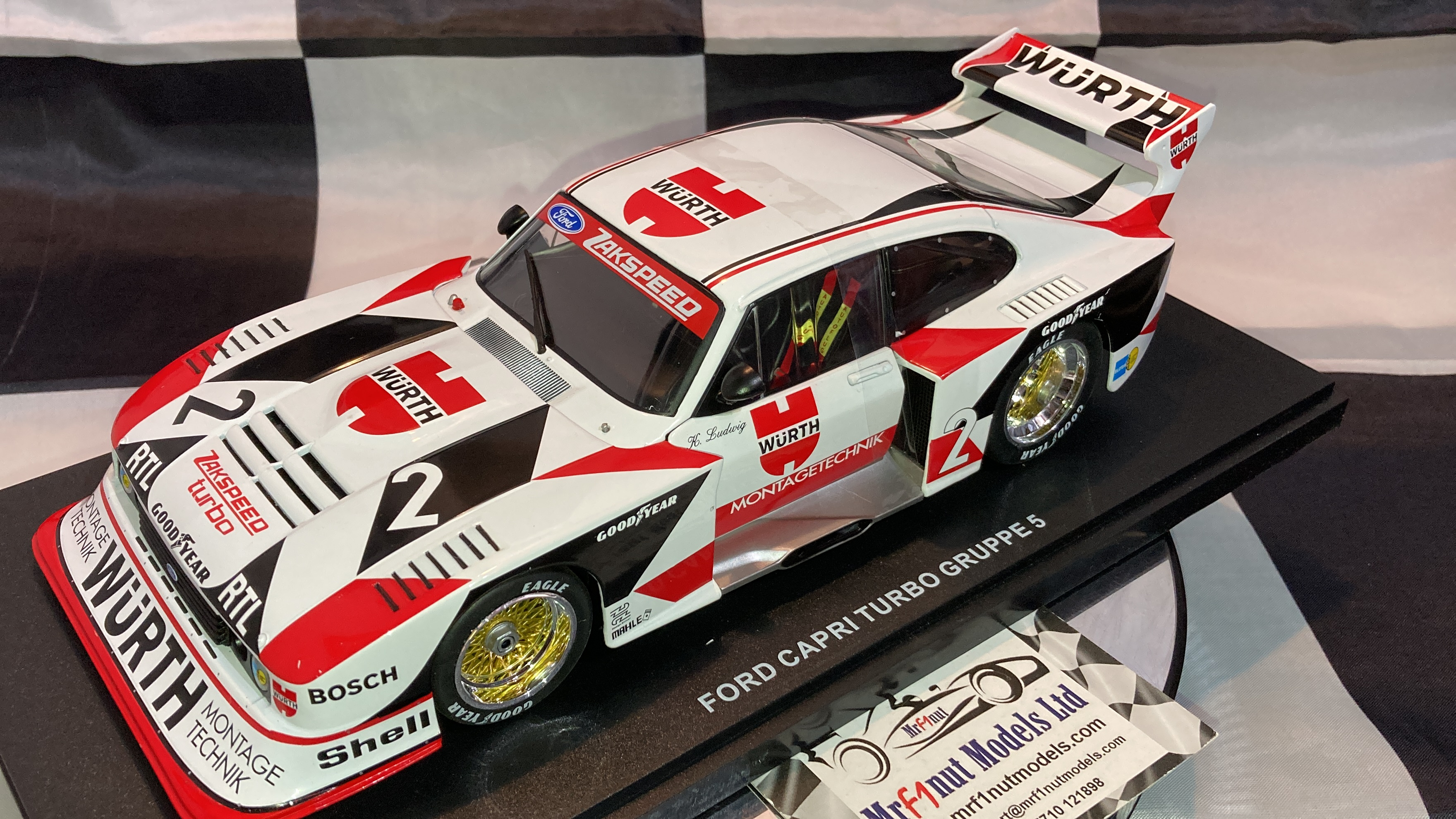 Klaus Ludwig Ford Capri 'Wurth' Gruppe 5 DRM Champion 1981