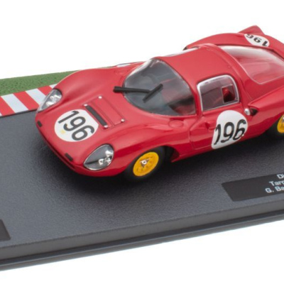 Baghetti/Guichet 1:43 Ferrari Dino 206 S 2nd Targa Florio 1966