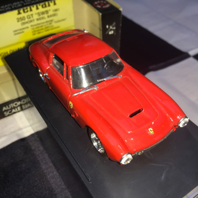 BANG 7075 FERRARI 250 SWB PROVA - RED 1:43 - VERY GOOD IN BOX
