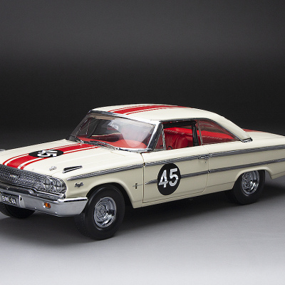 Jack Sears 1:18 Ford Galaxie 500/XL 1963 #45 Jack Sears 1s British Saloon Car Championship 1963