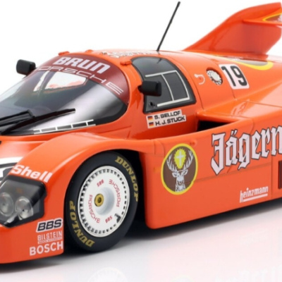 Hans-Joachim Stuck/Stefan Bellof Porsche 956K Jagermeister #19 1st 1000km Imola 1984