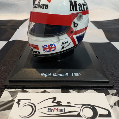 Nigel Mansell 1:5 Helmet Ferrari F1-89 1989