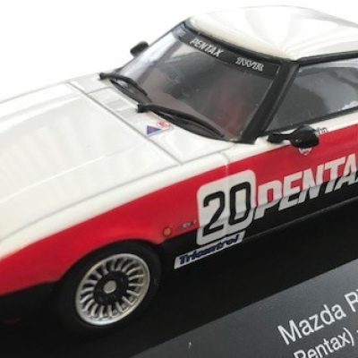 Win Percy 1:43 Mazda RX 7 #20 Pentax BTCC Champion 1980