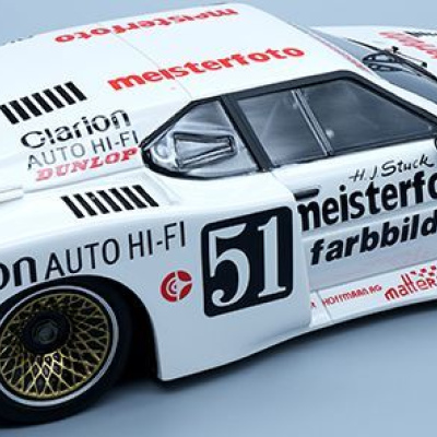 ミニカー　1/18 BMW M1 ターボ DRM Salzburgring 1981 優勝車 Hans-Joachim Stuck ”Team Schnitzer” #51 [TM18-173C] 中古】ミニカー<br> 1/18 BMW M1 ターボ DRM Salzburgring 1981