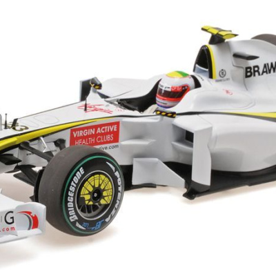 Rubens Barrichello 1:18 Brawn GP BGP001 Winner European GP 2009