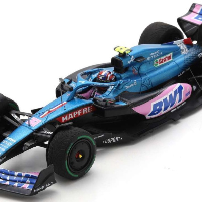 Esteban Ocon 1:43 BWT Alpine A522 #31 4th Japanese GP 2022