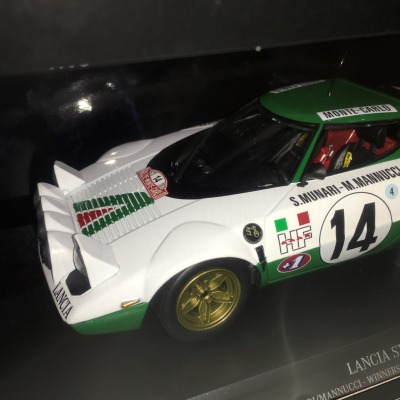 Sandro Munari Lancia Stratos HF Manufacturer World Champions 1975