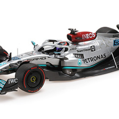 George Russell 1:18 Mercedes-AMG Petronas Formula One Team F1 W13 E Performance 3rd Spain GP 2022