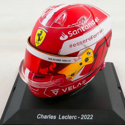 Charles Leclerc 1:5 Helmet Ferrari F1-75 #16 F1 2022