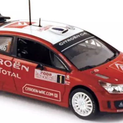 Sébastien Loeb 1:43 Citroen C4 WRC Winner Monte Carlo Rally 2008