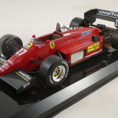 Michele Alboreto 1:24 Ferrari 156-85 1985