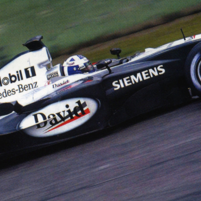 David Coulthard McLaren Mercedes MP4/19 2004