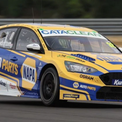 Dan Rowbottom 1:43 Ford Focus #32 NAPA Racing UK BTCC Race 2 Winner Snetterton 2025