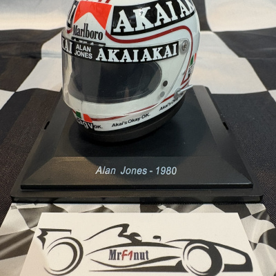 Alan Jones 1:5 Helmet Williams FW07B World Champion 1980